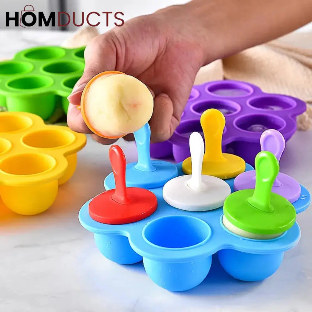 Silicone Popsicle Mold