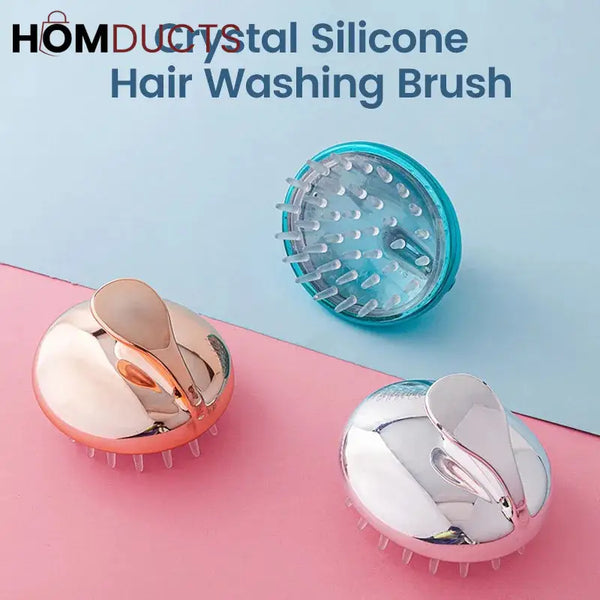 Silicone Scalp Massage And Cleaning Brush