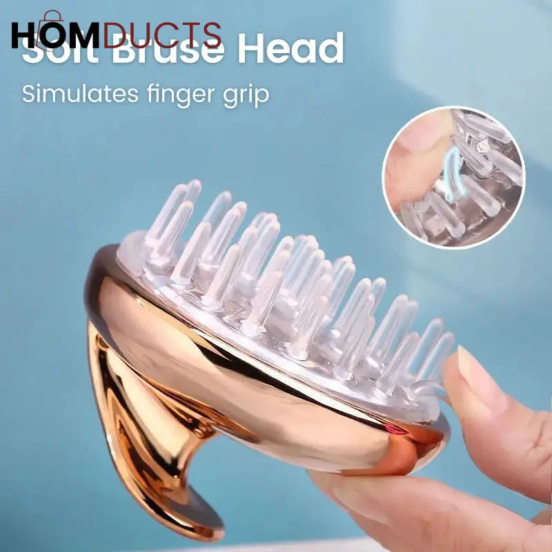 Silicone Scalp Massage And Cleaning Brush