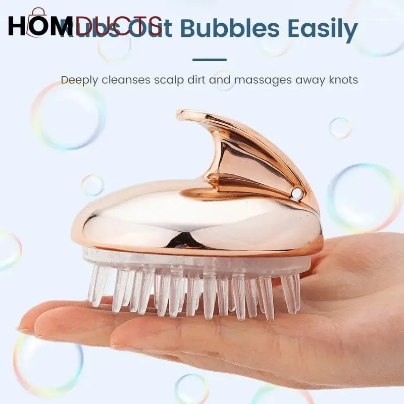 Silicone Scalp Massage And Cleaning Brush