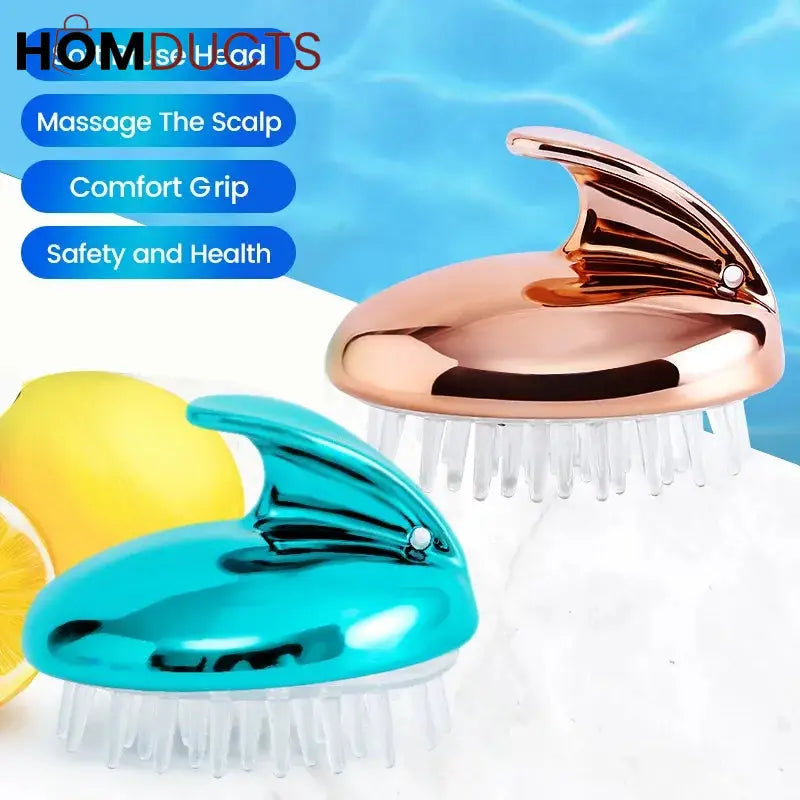 Silicone Scalp Massage And Cleaning Brush