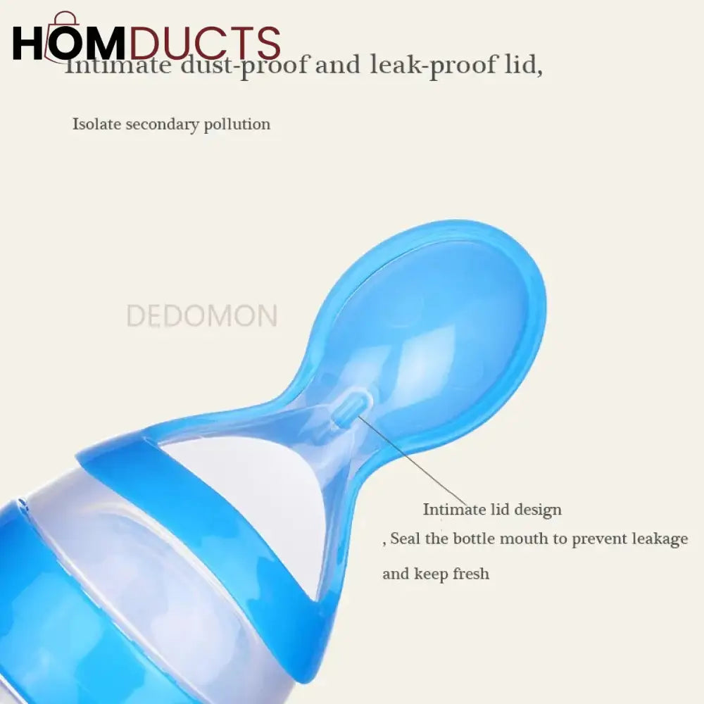 Silicone Spoon Feeder Bottle