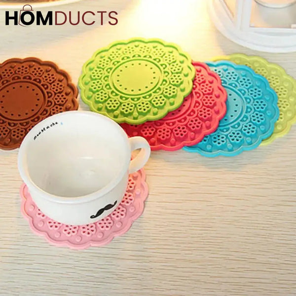 Silicone Tea Matts (6Pcs)