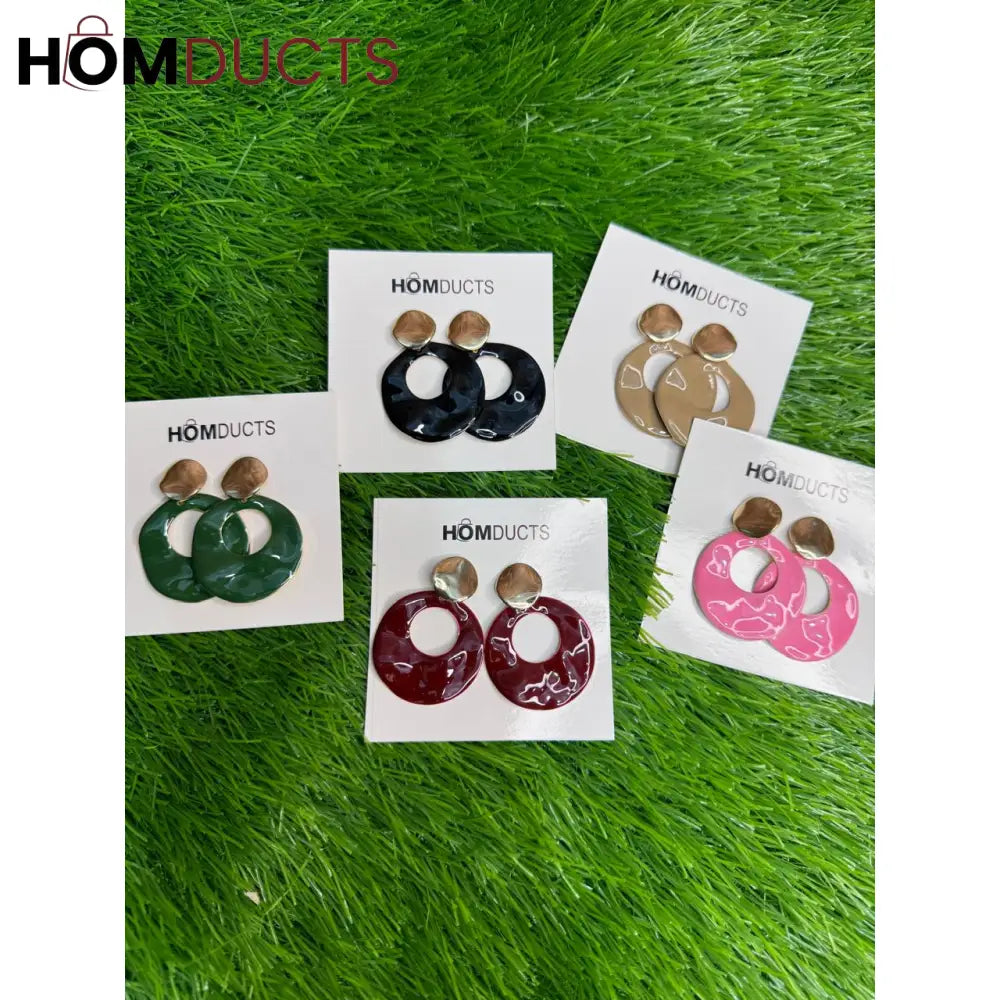 Simple Hollow Earings