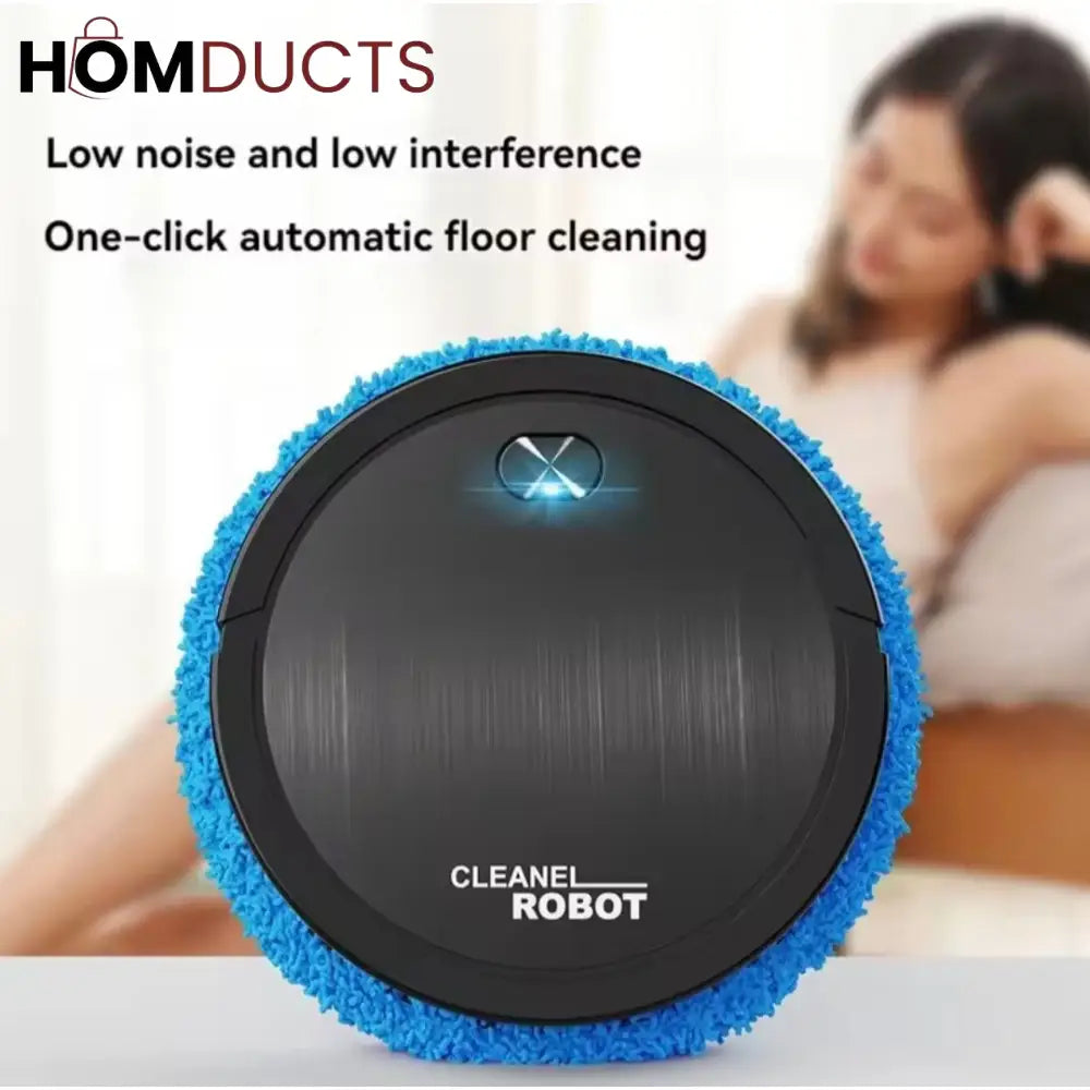 Smart Dual-Mode Floor Cleaning Robot – Wet & Dry Auto Mop with Long Battery