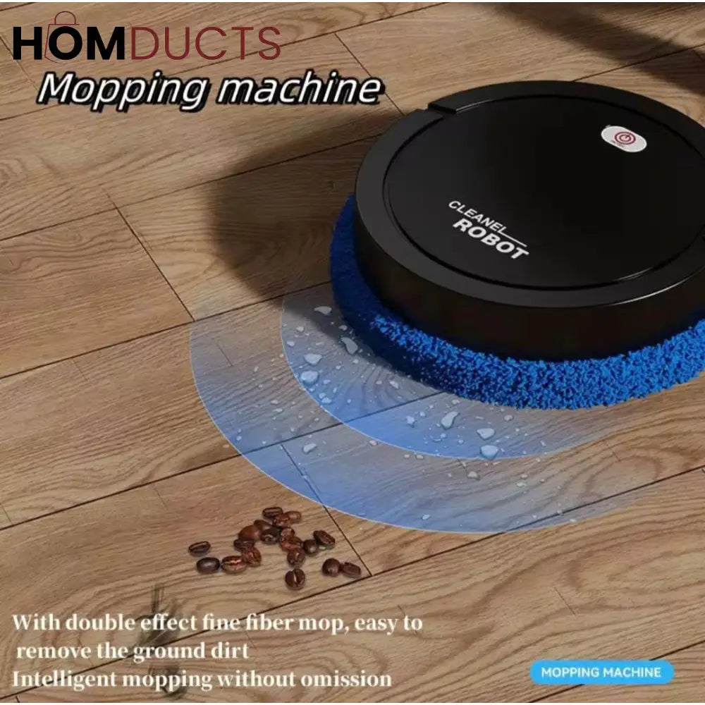 Smart Dual-Mode Floor Cleaning Robot – Wet & Dry Auto Mop with Long Battery