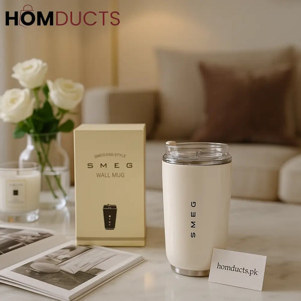 SMEG Wall Mug – Premium Insulated Coffee & Tea Tumbler