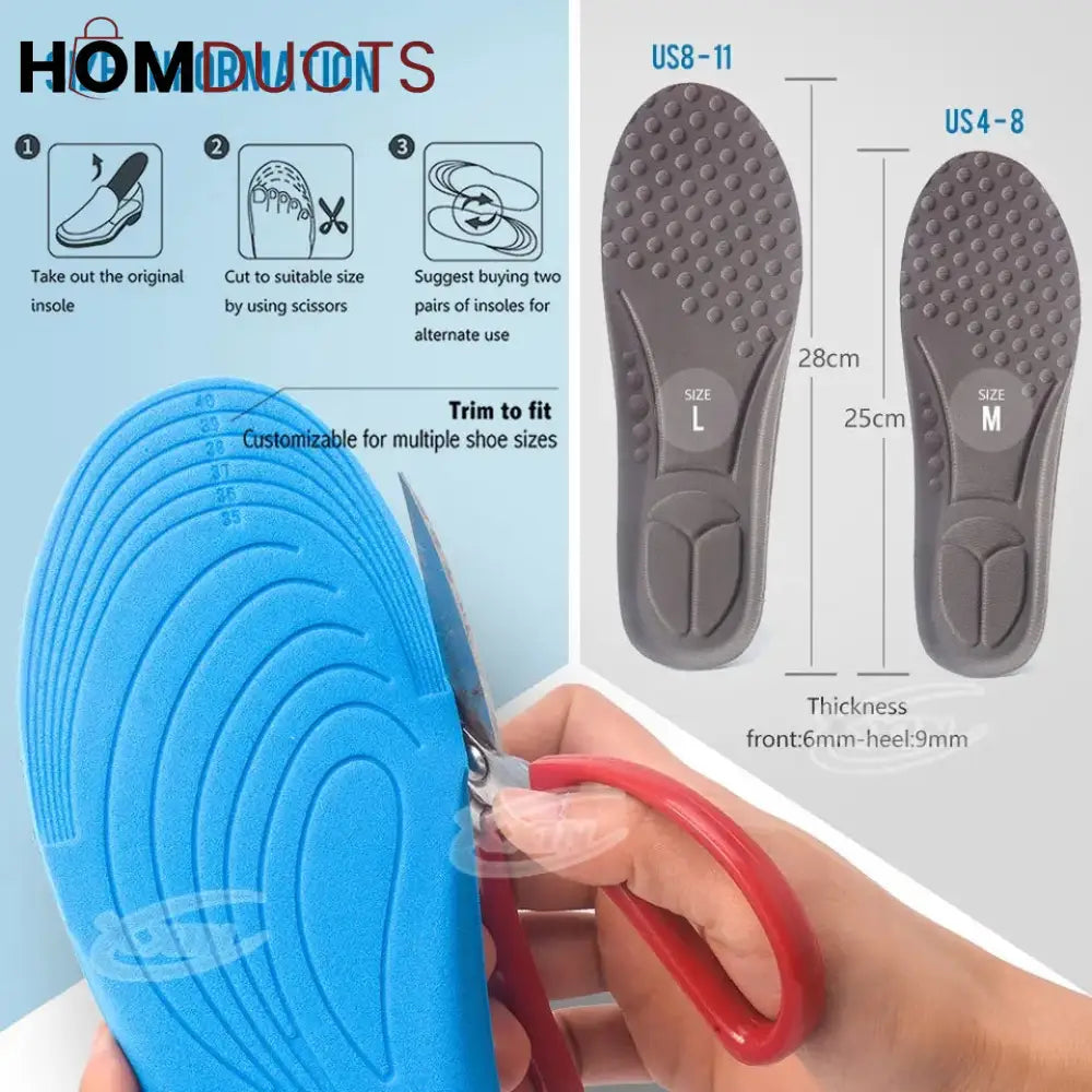 Soft Flexible And Skin Friendly Insole – Homducts