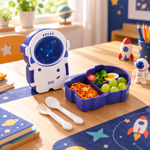 Astronaut space lunch box