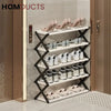 Space Saving Foldable Shoe Rack