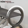 Space Saving Shoe Rack 4 Layers - Portable Dustproof & Rust-Proof Organizer with Rollers