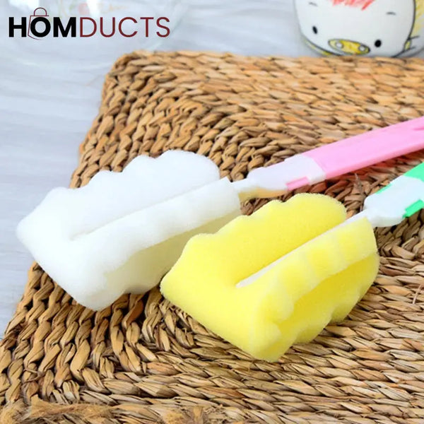 Sponge Brush For Cup Cleaning (3Pcs)