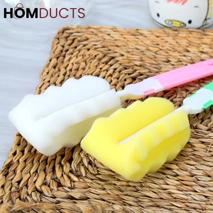 Sponge Brush For Cup Cleaning (3Pcs)