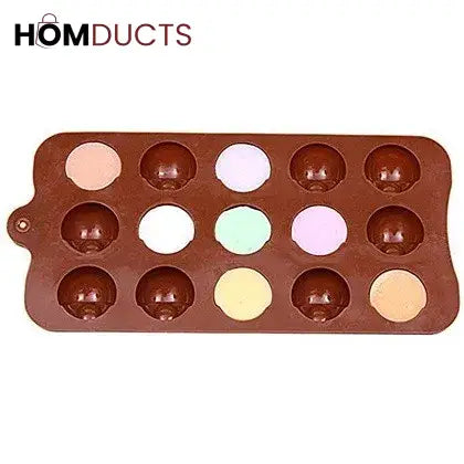 Spooky Eye Ball Silicone Chocolate Mold - 15 Cavity DIY Baking & Decorating