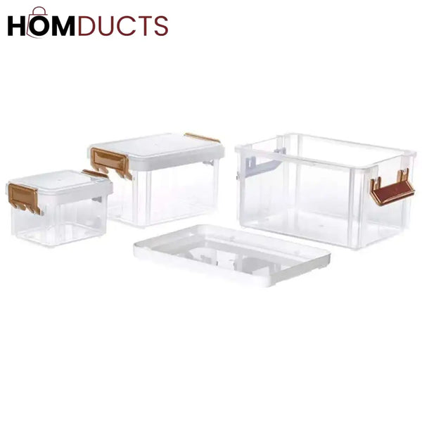 Stackable Airtight Box (3Pcs)