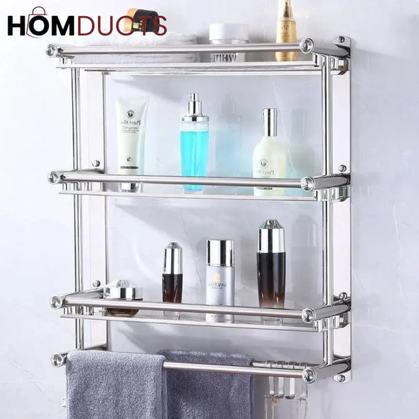 Stainless Steel Bathroom Towel Rack