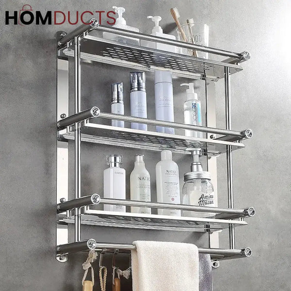 Stainless Steel Bathroom Towel Rack
