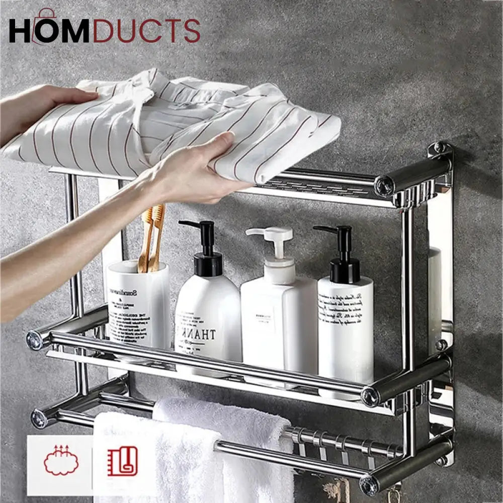 Stainless Steel Bathroom Towel Rack