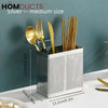 Stainless Steel Cutlery Holder With Hanging Option