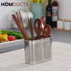 Stainless Steel Cutlery Holder With Hanging Option