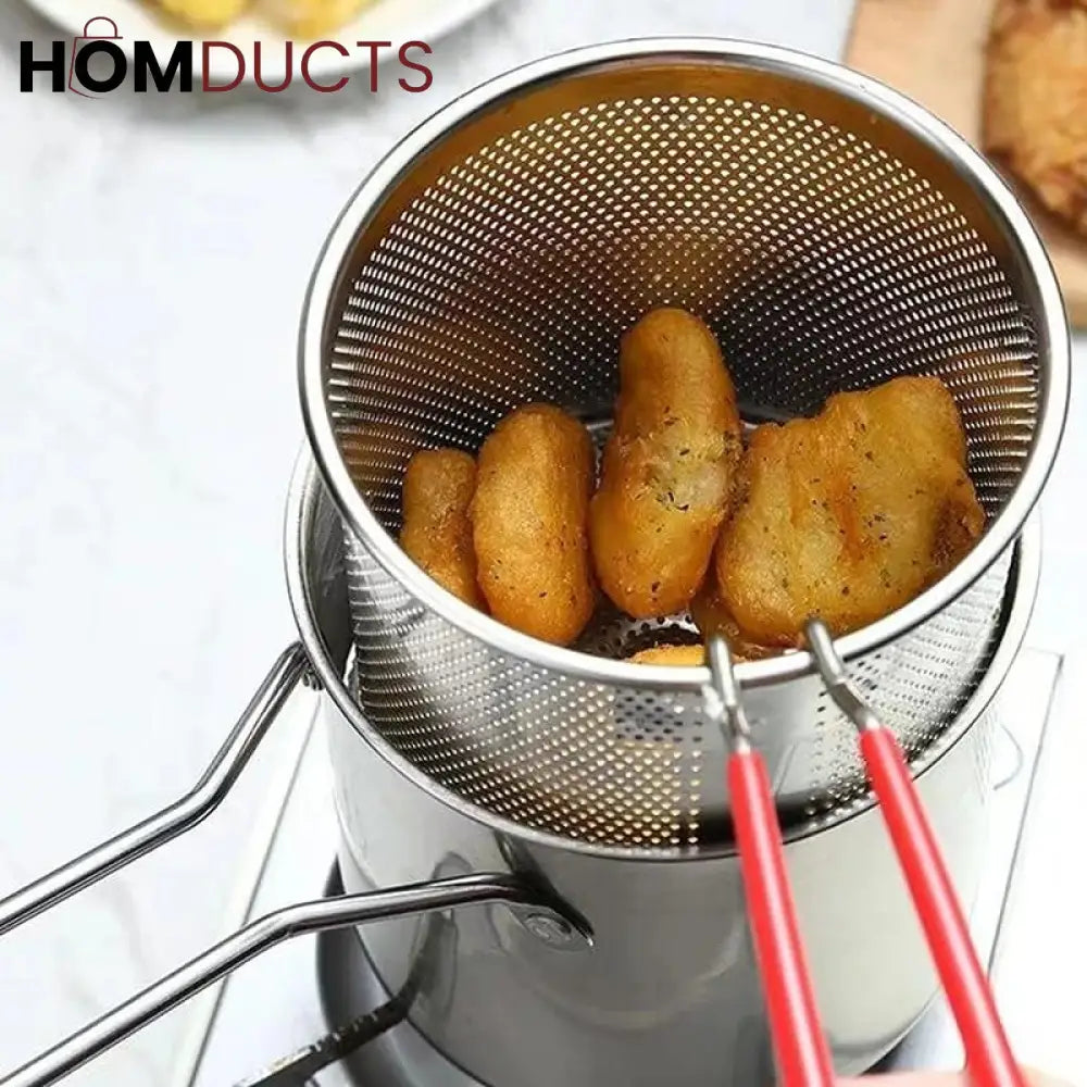 Stainless Steel Deep Frying Pot