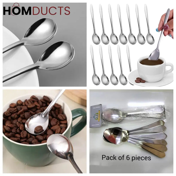 Stainless Steel Desert Spoon (6Pcs)