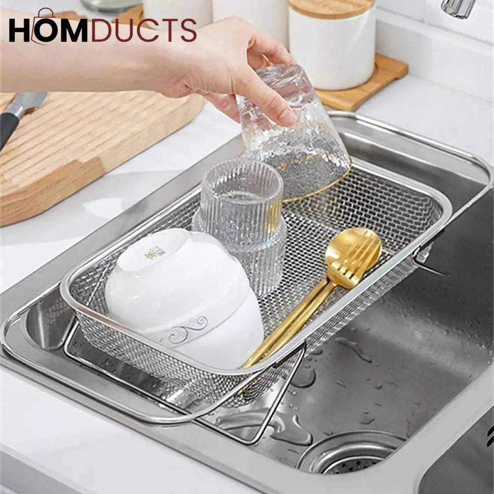 Stainless Steel Expandable Colander Basket