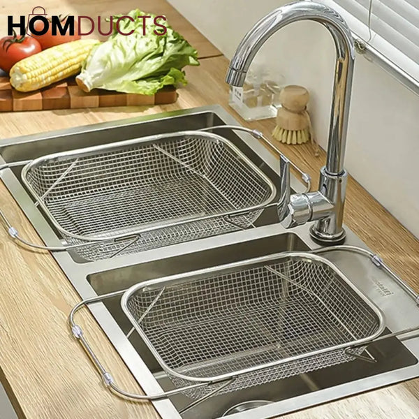 Stainless Steel Expandable Colander Basket