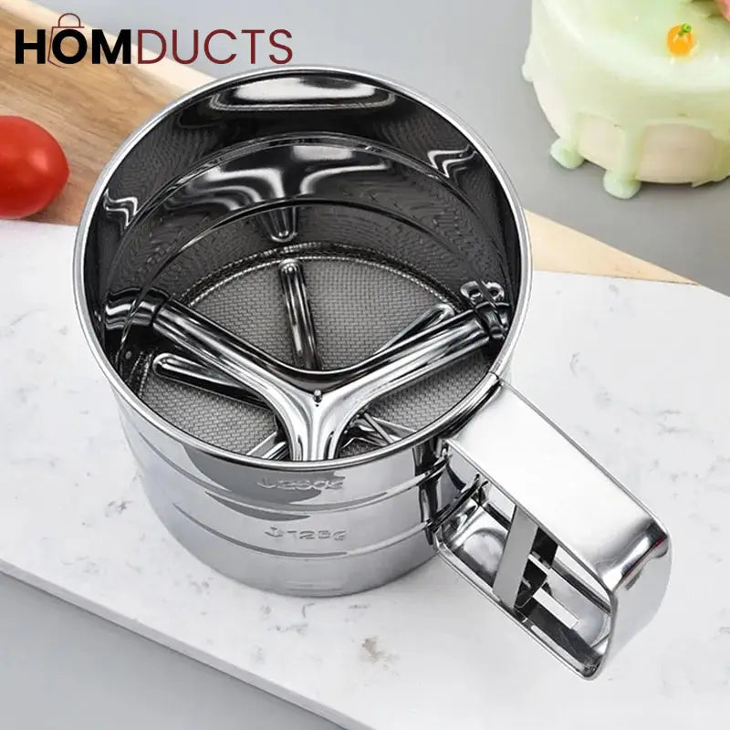 Stainless Steel Flour Strainer