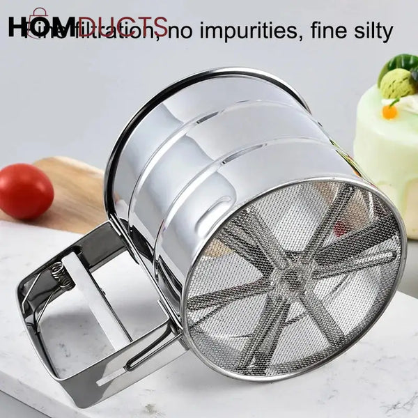 Stainless Steel Flour Strainer