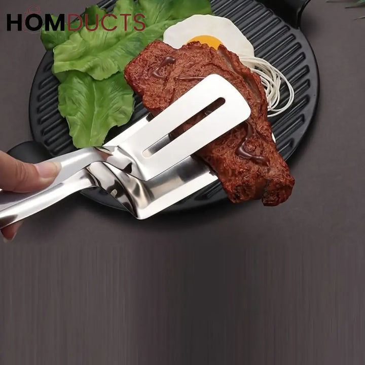 Stainless Steel Food Flipping Tong