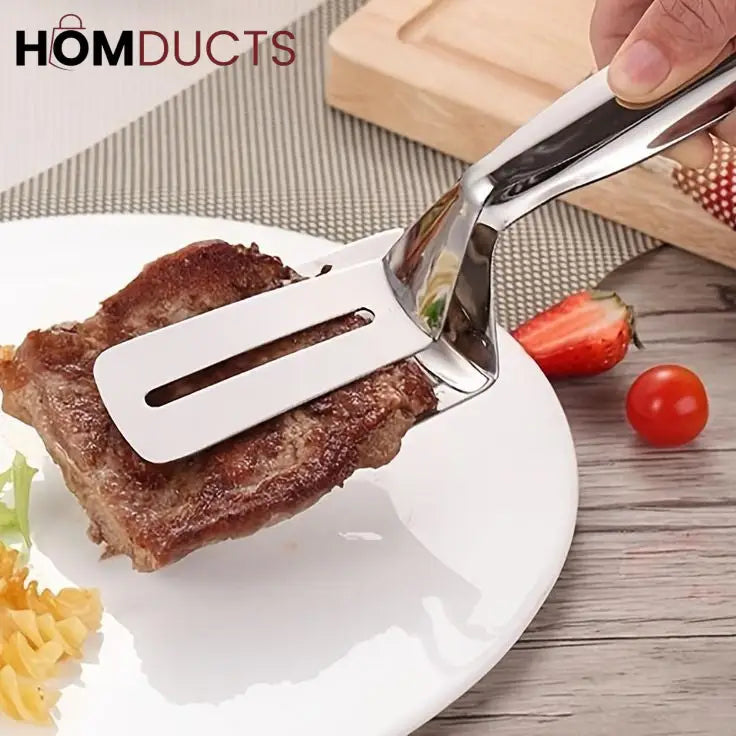 Stainless Steel Food Flipping Tong
