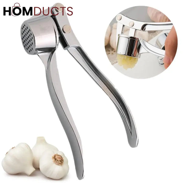 Stainless Steel Garlic Crusher