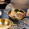 Stainless Steel Golden Wok