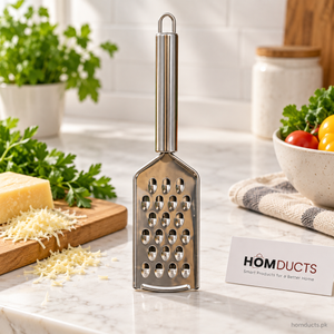 Stainless steel handheld kitchen grater