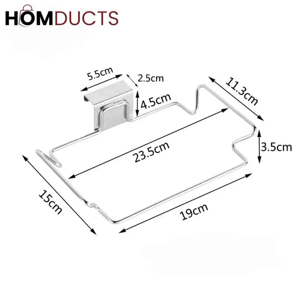 Stainless Steel Hanging Trash Rack – Homducts
