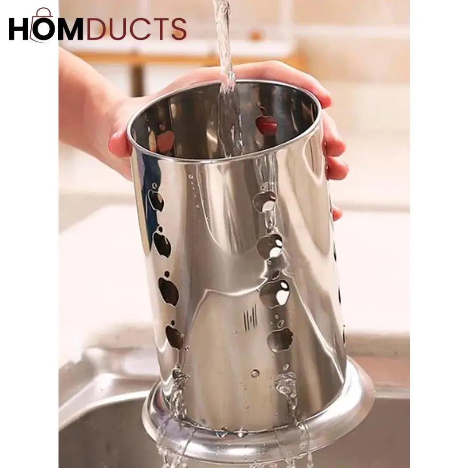 Stainless Steel Heavy Quality Spoon Holder