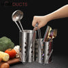 Stainless Steel Heavy Quality Spoon Holder Double