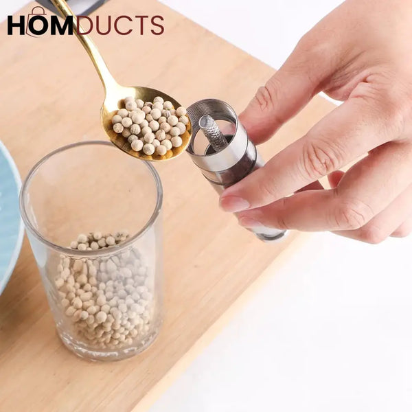 Stainless Steel Manual Spice Grinder