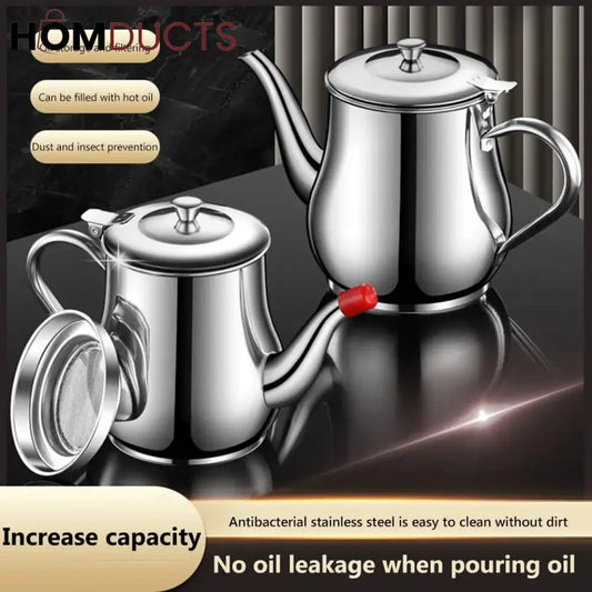 Stainless Steel Oil Filter Kettle