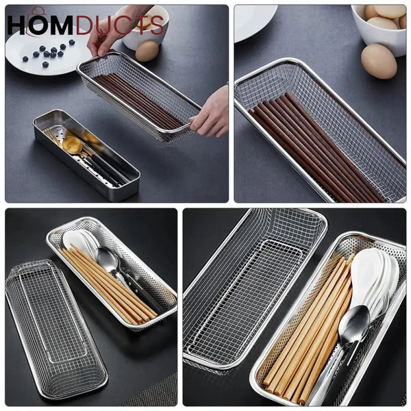 Stainless Steel Rectangular Colandar – Homducts