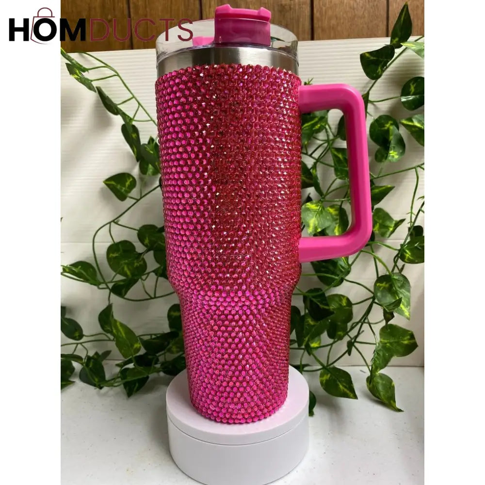 Stainless Steel Rhinestone Tumbler