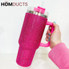 Stainless Steel Rhinestone Tumbler