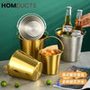 Stainless Steel Snack Bucket