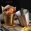 Stainless Steel Snack Bucket