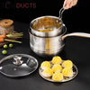 Stainless Steel Steamer And Frying Basket