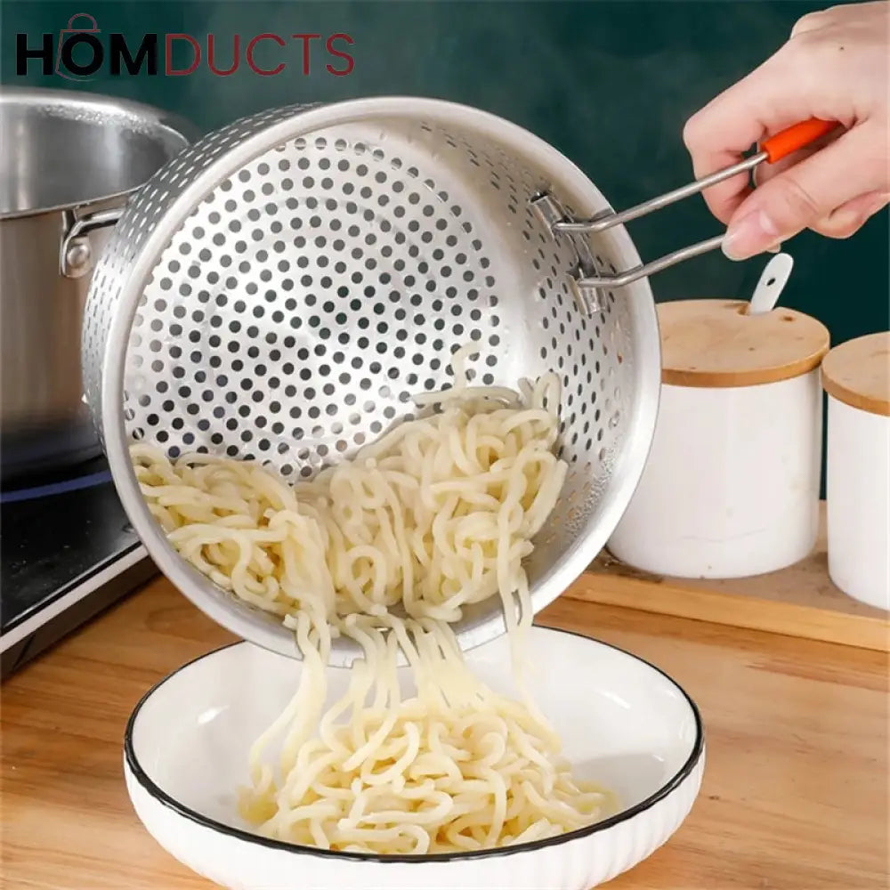 Stainless Steel Steamer And Frying Basket