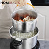 Stainless Steel Steamer And Frying Basket