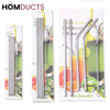 Stainless Steel Straw 4 Pcs Set