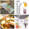 Stainless Steel Straw 4 Pcs Set